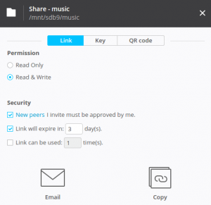 bittorrent sync file permissions