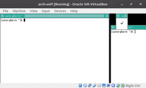 arch virtualbox guest x11