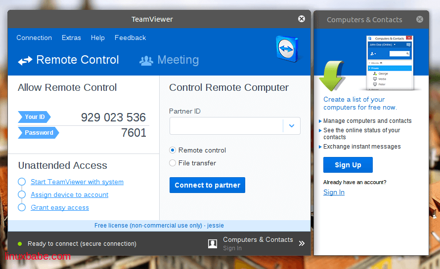 teamviewer install images