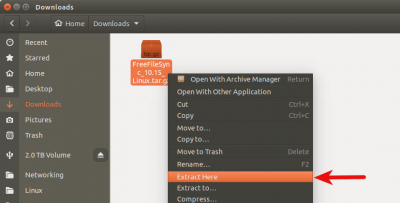 freefilesync install ubuntu 18.04