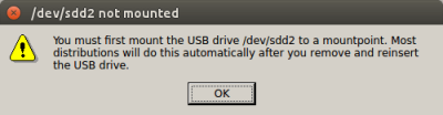 unetbootin not recognizing usb