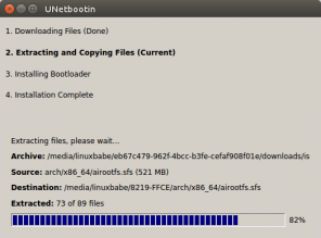 unetbootin not seeing usb