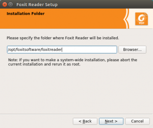install foxit reader ubuntu