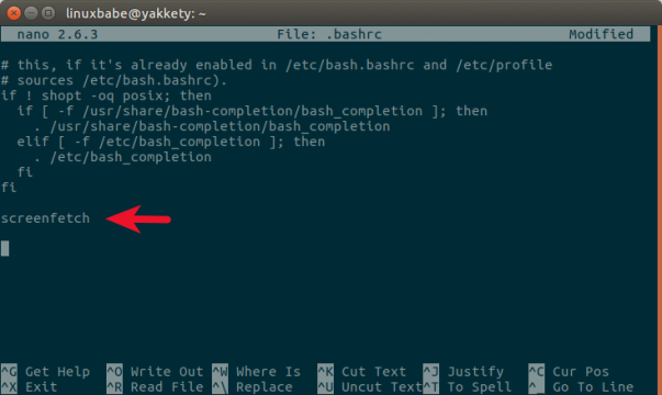 how to edit text file in terminal nano