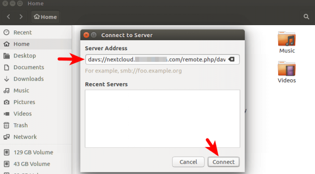 webdav server linux