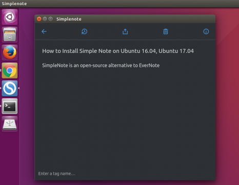 simplenote linux
