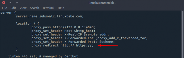 ubuntu logitech media server config
