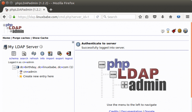 Установка и настройка openldap ubuntu