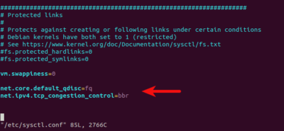 Ubuntu настройка sysctl conf