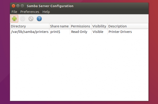 ubuntu samba config