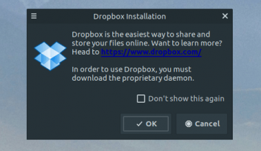 Как установить dropbox на debian