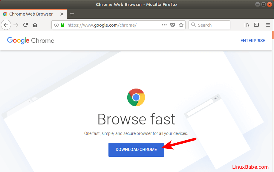 google chrome download for ubuntu