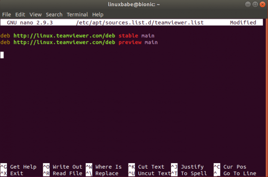 install teamviewer ubuntu server 18.04 headless