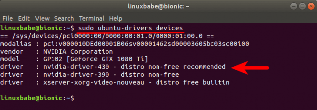 uninstall nvidia drivers ubuntu 19