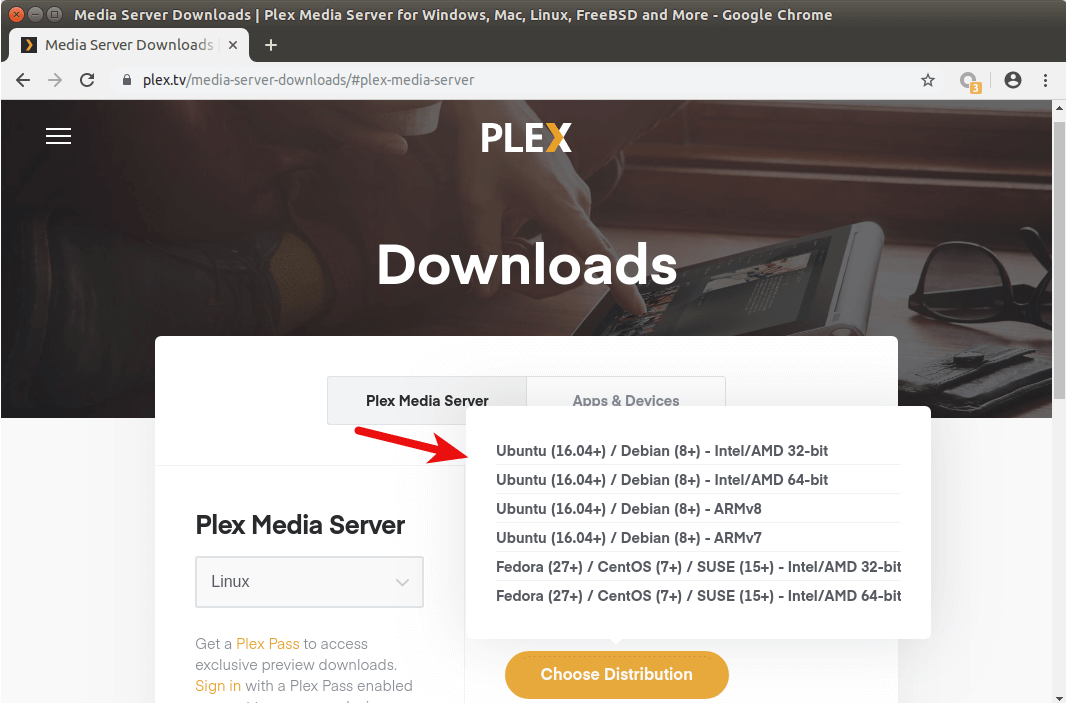 plex media player download update