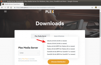 install plex media server ubuntu command line