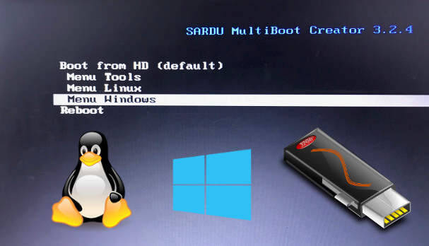 make a bootable linux iso usb on windows