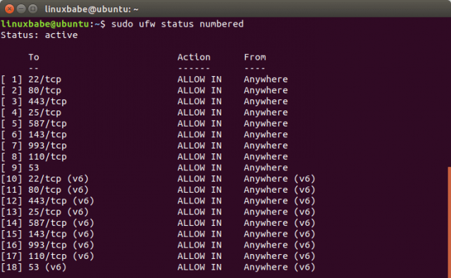 Ufw iptables чем отличаются в ubuntu