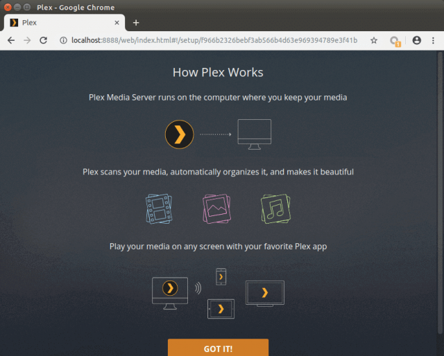 plex media server update debian