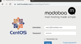 quickly set up mail server centos 7 modoboa