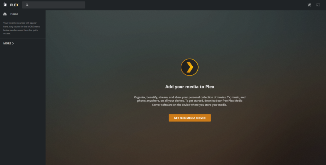 plex media server download error