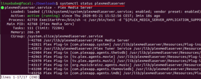 install plex media server ubuntu terminal