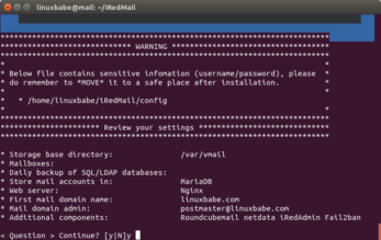 Iredmail установка и настройка ubuntu