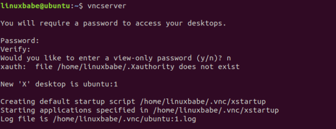 install tigervnc on ubuntu