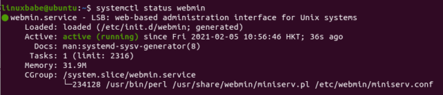 installing webmin on ubuntu 20.04