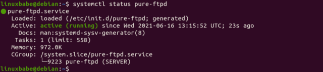 Pure ftpd ubuntu настройка