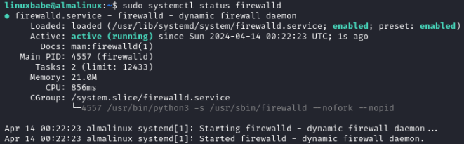 Getting Started With Firewalld On RHEL Rocky Linux Alma Linux LinuxBabe